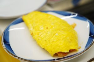 卵で包んで完成